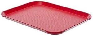 FAST FOOD TRAY 10X14 RED   24EA/CS